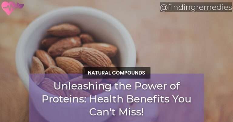Unleashing the Power of Proteins Health Benefits You Cant Miss