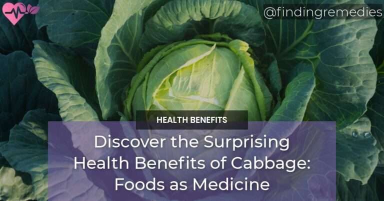 Discover the Surprising Health Benefits of Cabbage Foods as Medicine