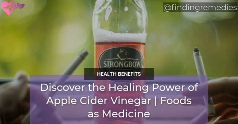 Discover the Healing Power of Apple Cider Vinegar Foods as Medicine