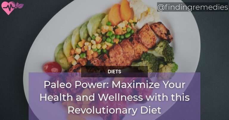Paleo Power Maximize Your Health and Wellness with this Revolutionary Diet