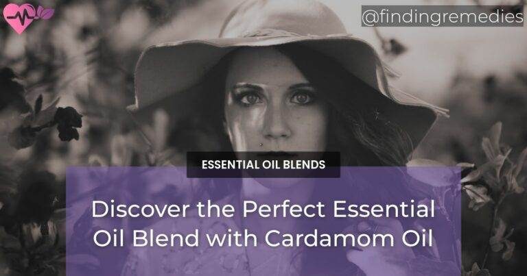 Discover the Perfect Essential Oil Blend with Cardamom Oil