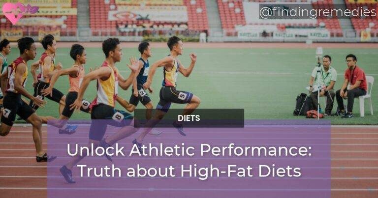Unlock Athletic Performance Truth about High-Fat Diets for athletes