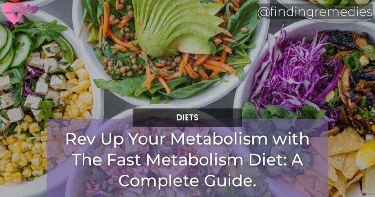 Rev Up Your Metabolism with The Fast Metabolism Diet A Complete Guide