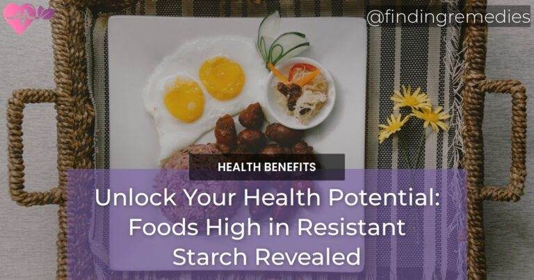 Foods High in Resistant Starch