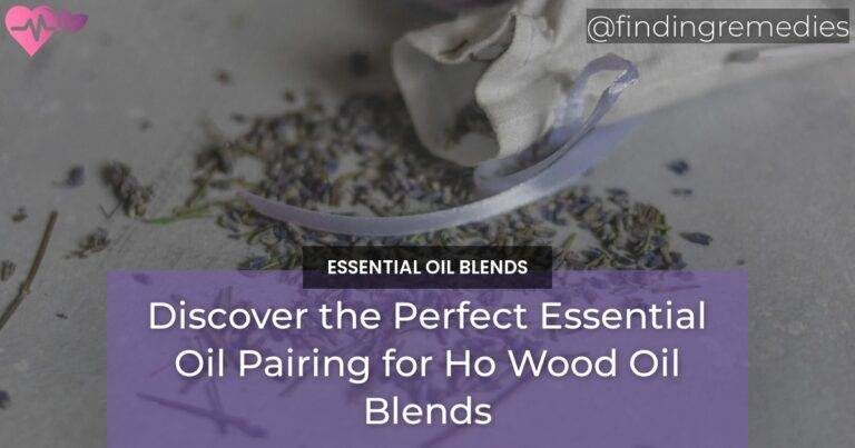 Discover the Perfect Essential Oil Pairing for Ho Wood Oil Blends