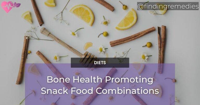 Bone Health Promoting Snack Food Combinations