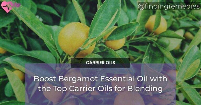 Boost Bergamot Essential Oil with the Top Carrier Oils for Blending