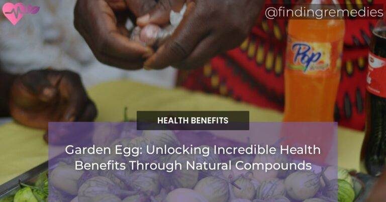 Garden Egg: Unlocking Incredible Health Benefits Through Natural Compounds