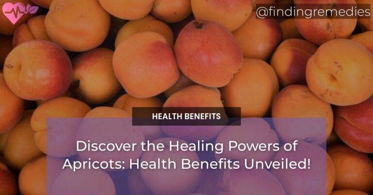Discover the Healing Powers of Apricots: Health Benefits Unveiled!