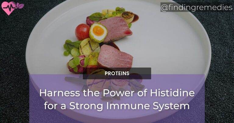 Harness the Power of Histidine for a Strong Immune System