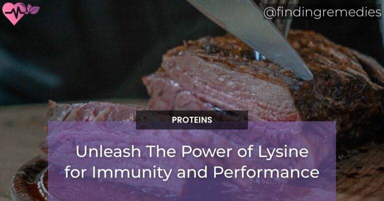 Unleash The Power of Lysine for Immunity and Performance