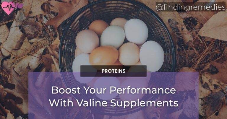 Boost Your Performance With Valine Supplements