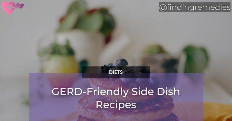 GERD-Friendly Side Dish Recipes