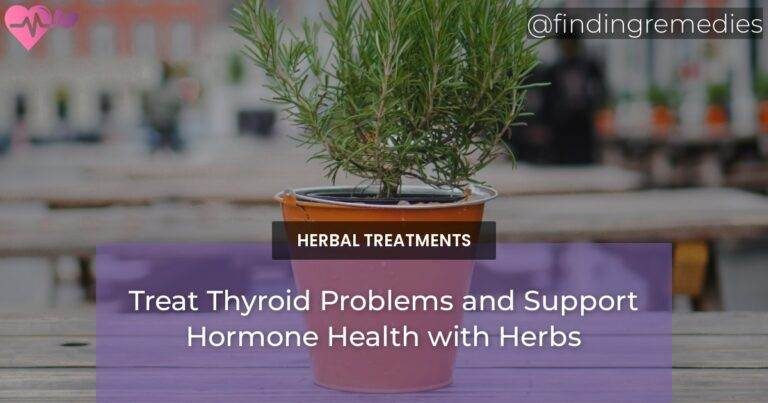 Treat Thyroid Problems and Support Hormone Health with Herbs