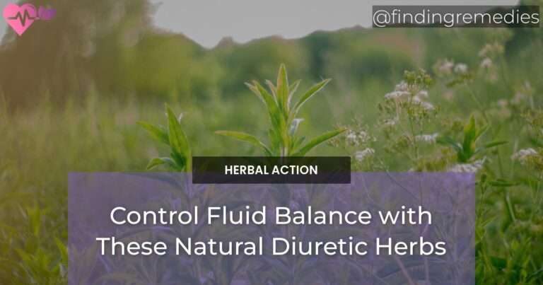 Control Fluid Balance with These Natural Diuretic Herbs