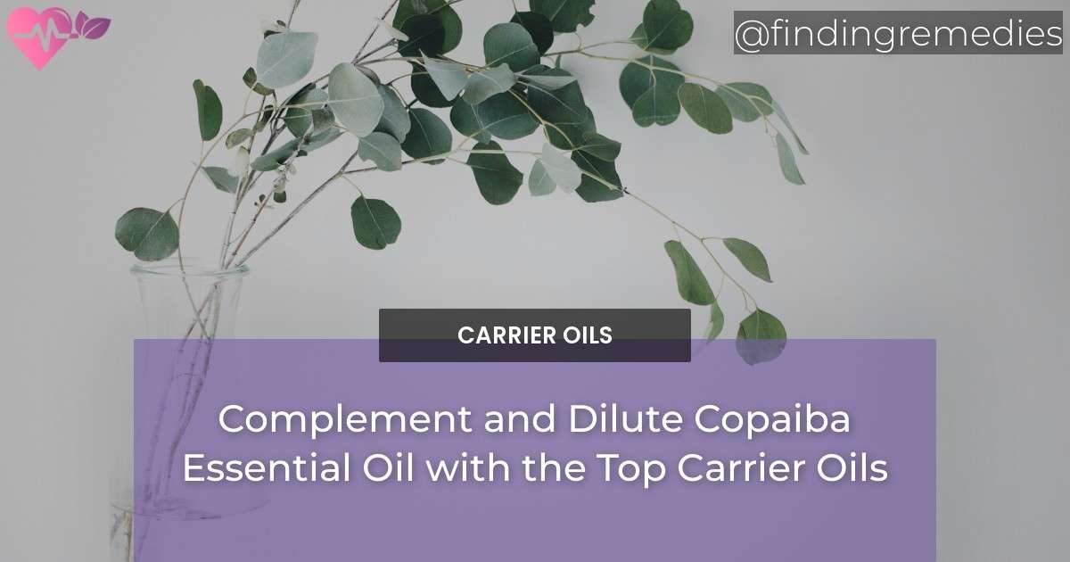 Complement and Dilute Copaiba Essential Oil with the Top Carrier Oils