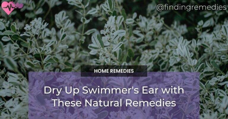 Dry Up Swimmer's Ear with These Natural Remedies