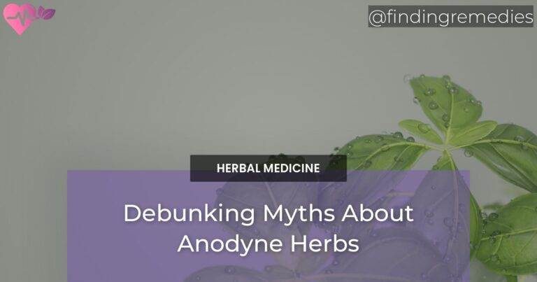 Debunking Myths About Anodyne Herbs