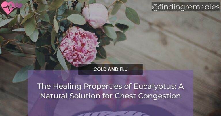 The Healing Properties of Eucalyptus: A Natural Solution for Chest Congestion