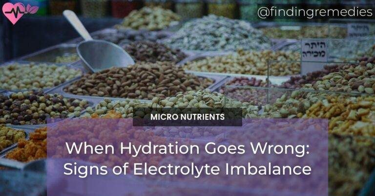 When Hydration Goes Wrong: Signs of Electrolyte Imbalance