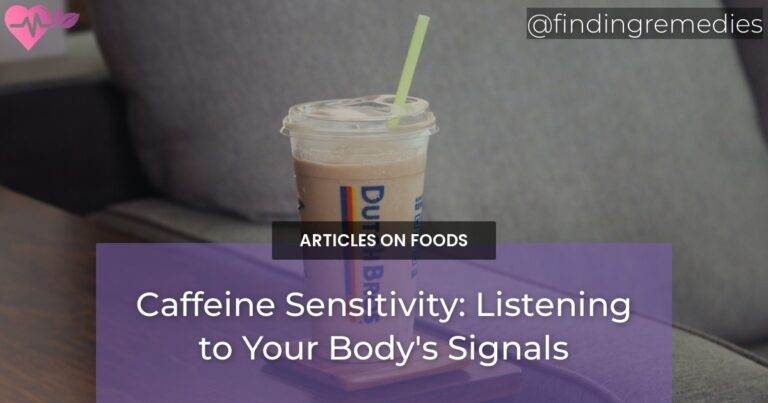 Caffeine Sensitivity: Listening to Your Body's Signals