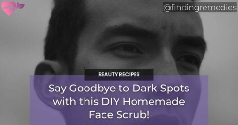 Say Goodbye to Dark Spots with this DIY Homemade Face Scrub!