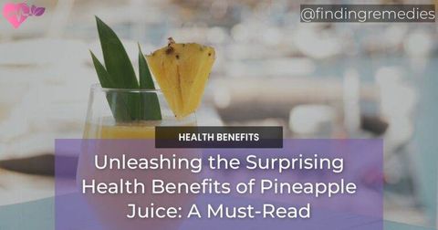 Health Benefits of Pineapple Juice